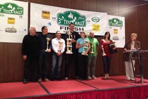 Premiazione Rally Serbia Corse